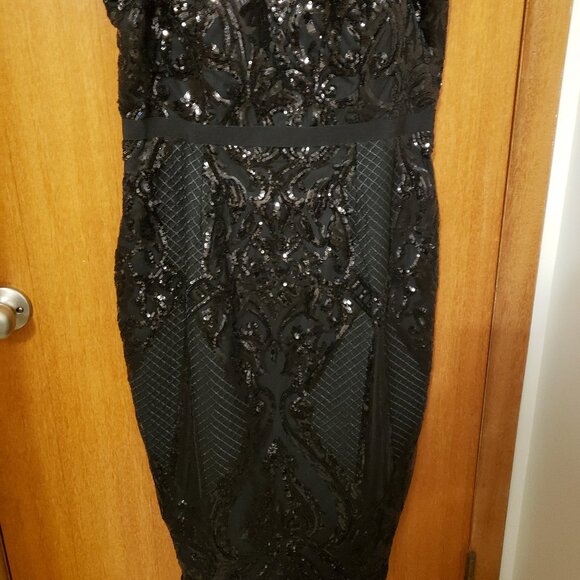 City Chic Little Black Dress New With Tags - Picture 6 of 8